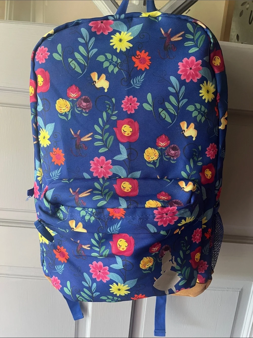 Disney Store Alice Backpack School Adult Alice in Wonderland Floral Print